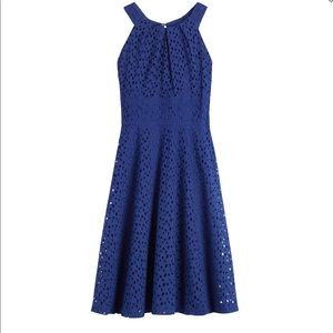 Beautiful blue eyelet dress